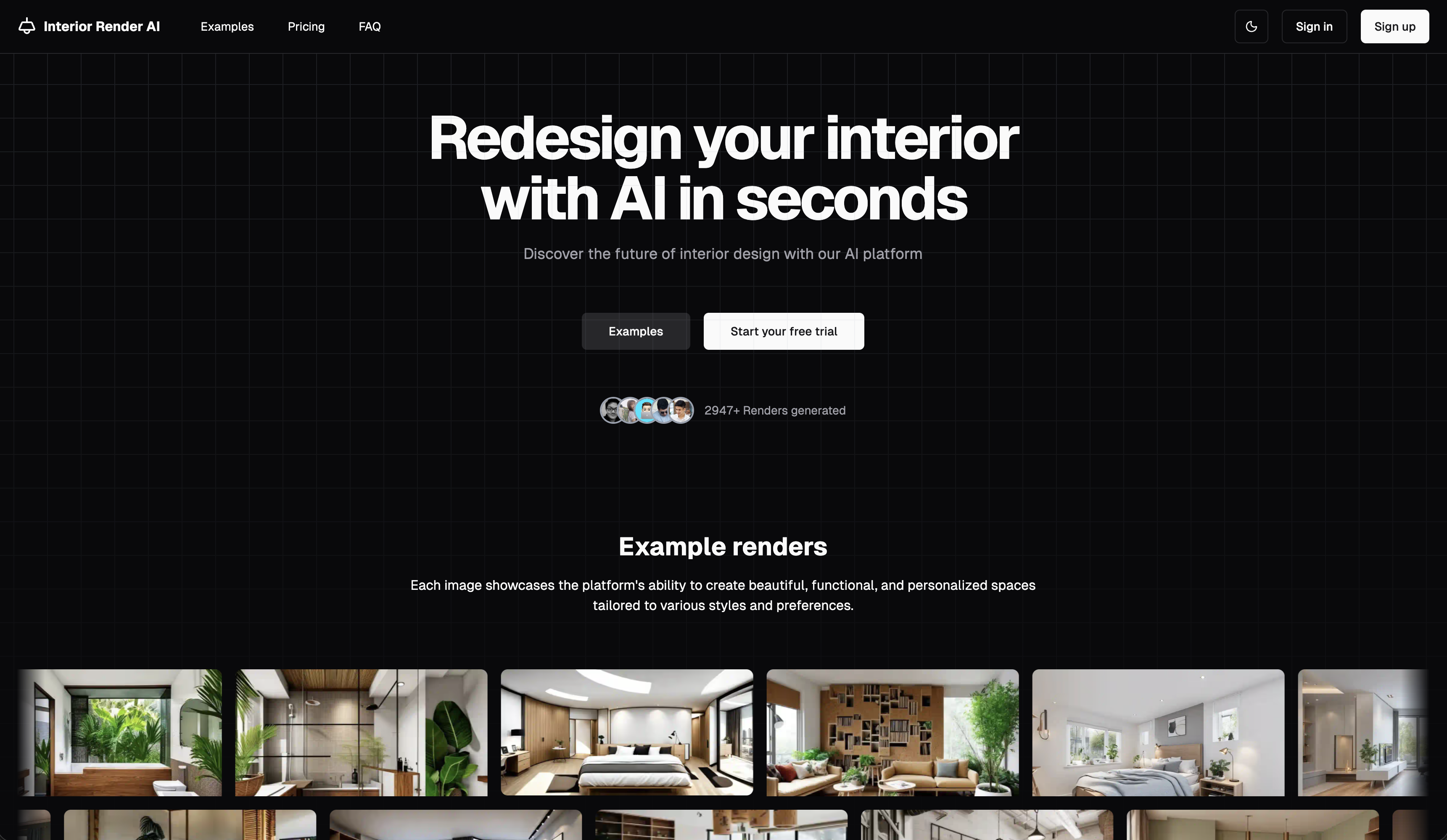 Interior Render AI screenshot